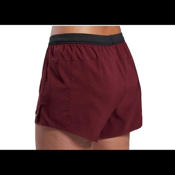 REEBOK Women’s Athletic Shorts - Maroon - Picture 3 of 9